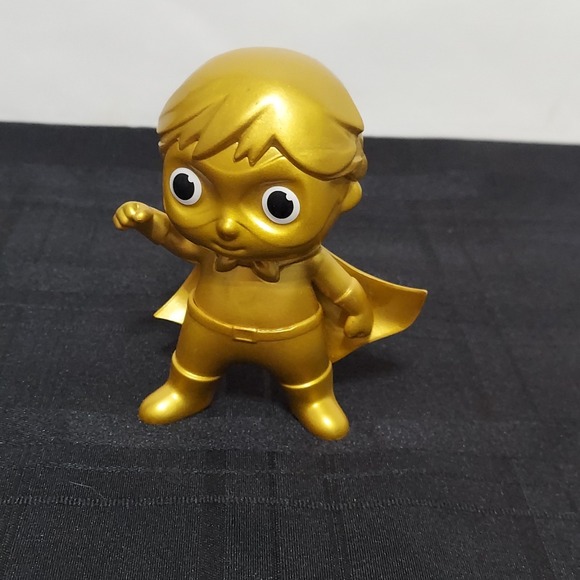 Golden Bee Other - Ryans World Super Hero 4" Ryan Golden Suit Ryan's Special Delivery Vinyl Figure